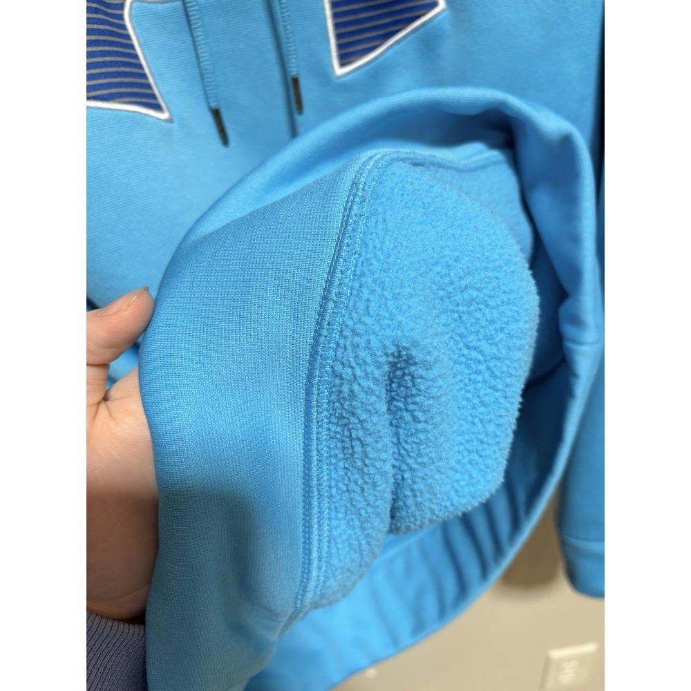Under Armour Men's Blue Fleece Loose Fit Pullover Hoodie Size M - Picture 6 of 8